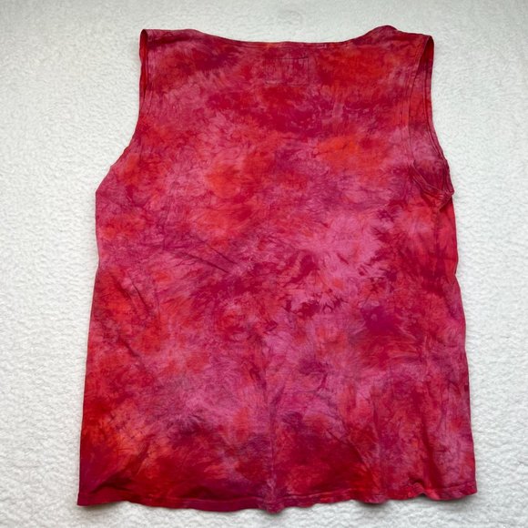 Nation LTD | Pink Tie Dyed 100% Cotton Tank Size One Size - Picture 8 of 10
